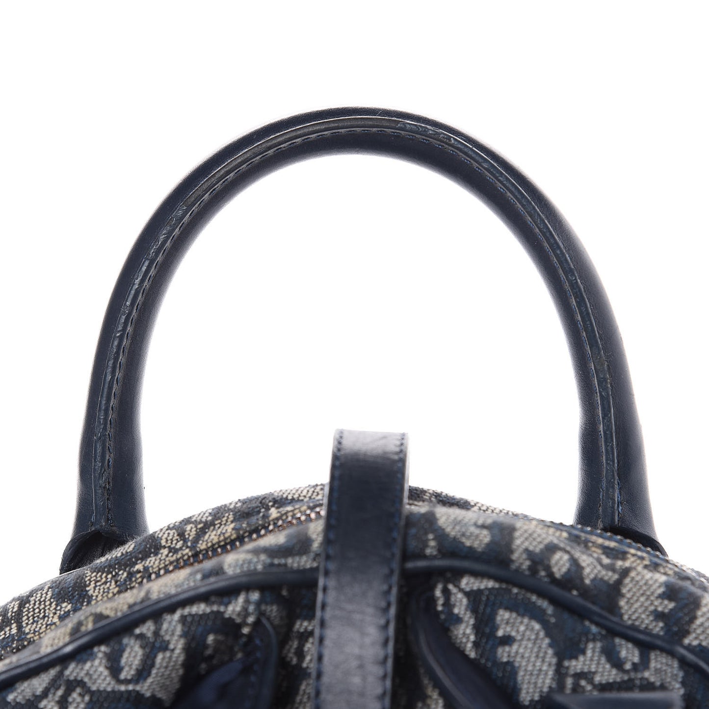 Monogram Mini Saddle Bowler Navy