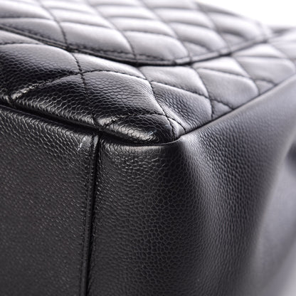 Chanel Caviar Quilted Grand Shopping Tote GST Black 11 of 13