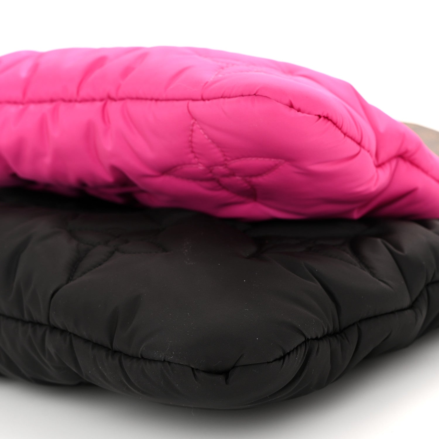 Louis Vuitton Econyl Monogram Pillow Maxi Multi Pochette Accessories Black Fuchsia 10 of 10