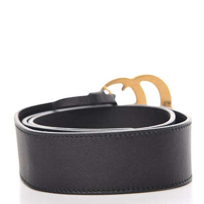 Gucci Calfskin Double G 40mm Belt 80 32 Black 3 of 6