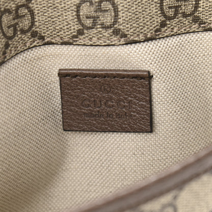 Gucci GG Supreme Monogram Neo Vintage Web Belt Bag Brown 6 of 12