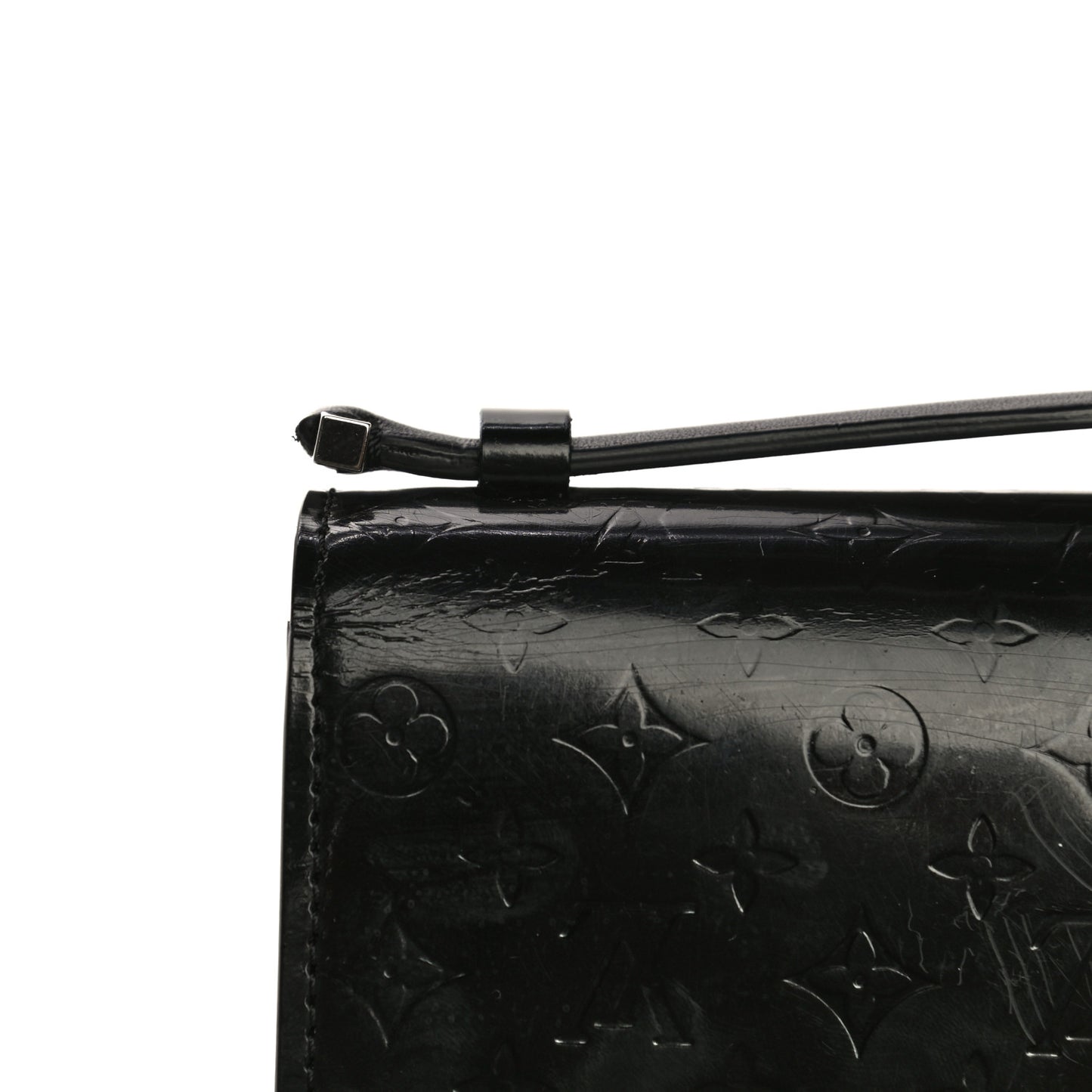 Monogram Glace Anouchka Pochette MM Black