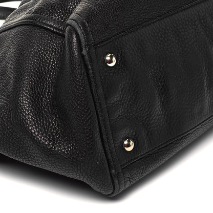 Gucci Pebbled Calfskin Medium Soho Shoulder Bag Black 9 of 10