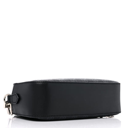 Gucci GG Supreme Monogram Web Shoulder Bag Black Grey 4 of 9