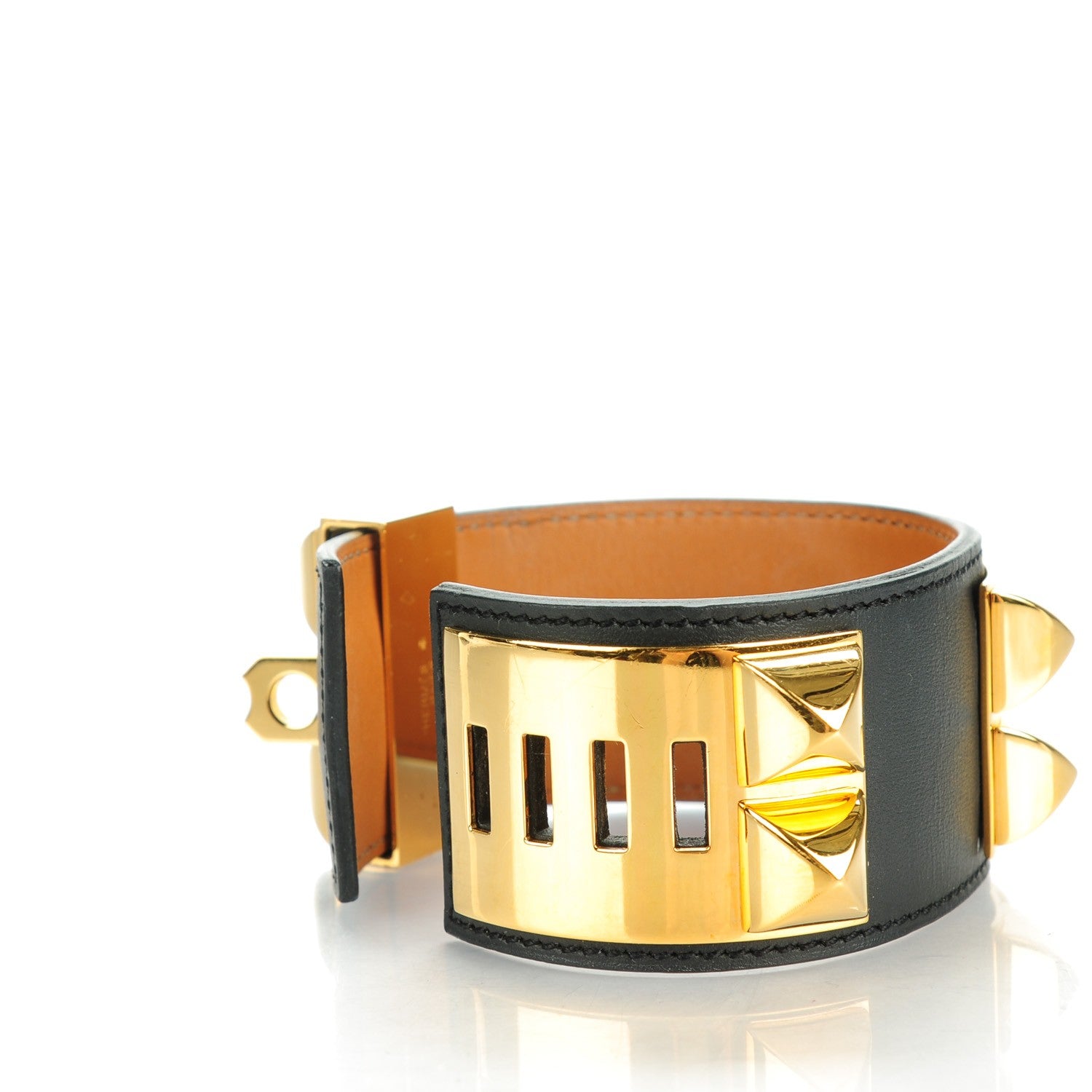 Hermes Chamonix Collier De Chien CDC Bracelet S Black 4 of 9