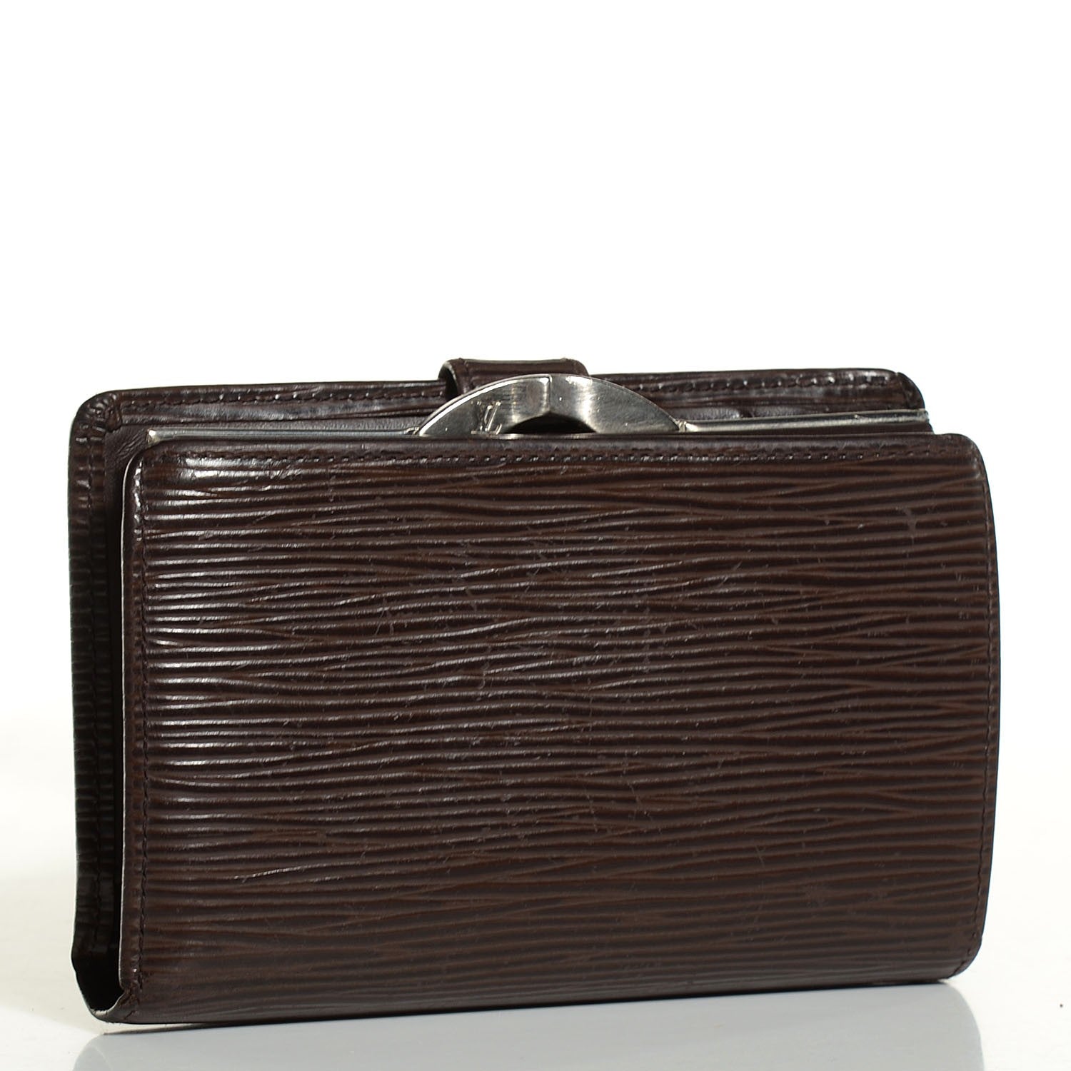 Louis Vuitton Epi French Purse Wallet Moka 3 of 7