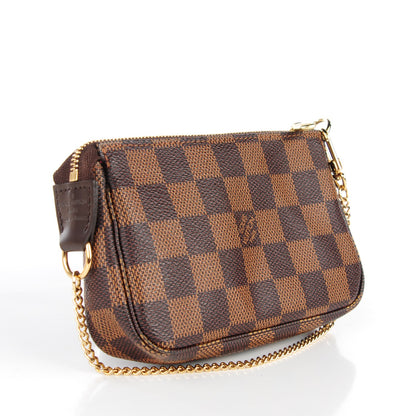 Louis Vuitton Damier Ebene Mini Pochette Accessories 3 of 8