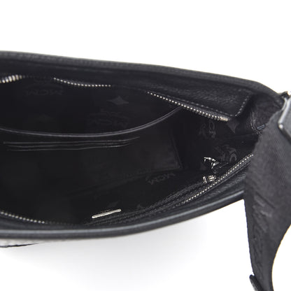 MCM Visetos Crossbody Messenger Black 4 of 8