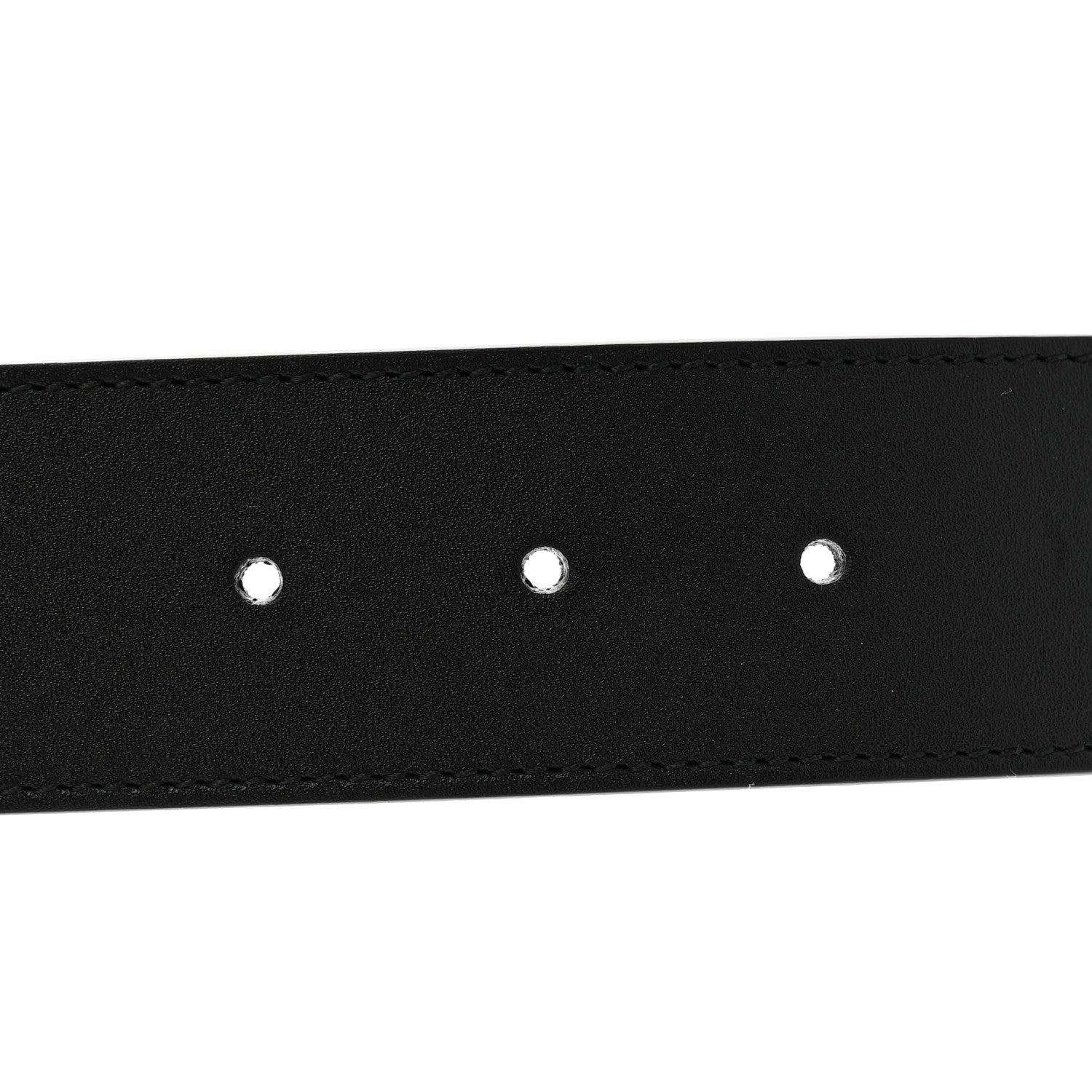 Gucci Moon Calfskin Scales Double G 40mm Belt 90 36 Black 4 of 5