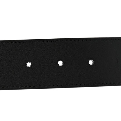 Gucci Moon Calfskin Scales Double G 40mm Belt 90 36 Black 4 of 5