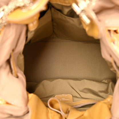 Christian Dior Patent Cannage Medium Le Trente Tote Beige 5 of 13
