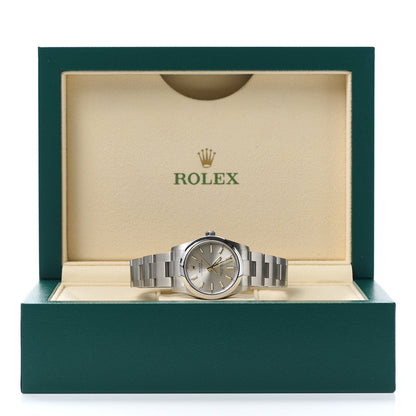Rolex Stainless Steel 34mm Oyster Perpetual Watch Silver 124200 6 of 6