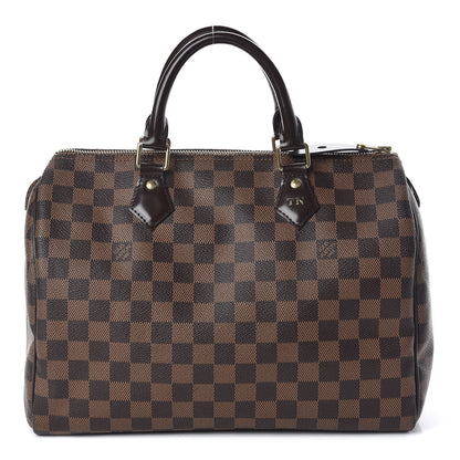 Louis Vuitton Damier Ebene Speedy 30 1 of 9