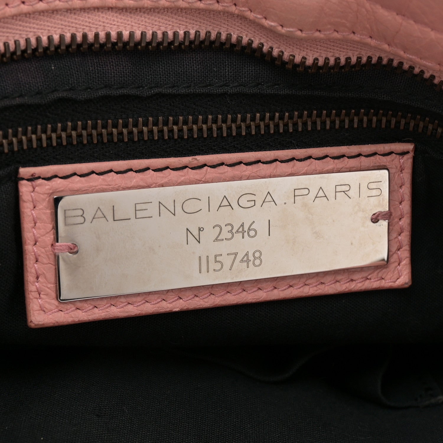 Balenciaga Agneau Classic Hardware City Rose Peche 7 of 17