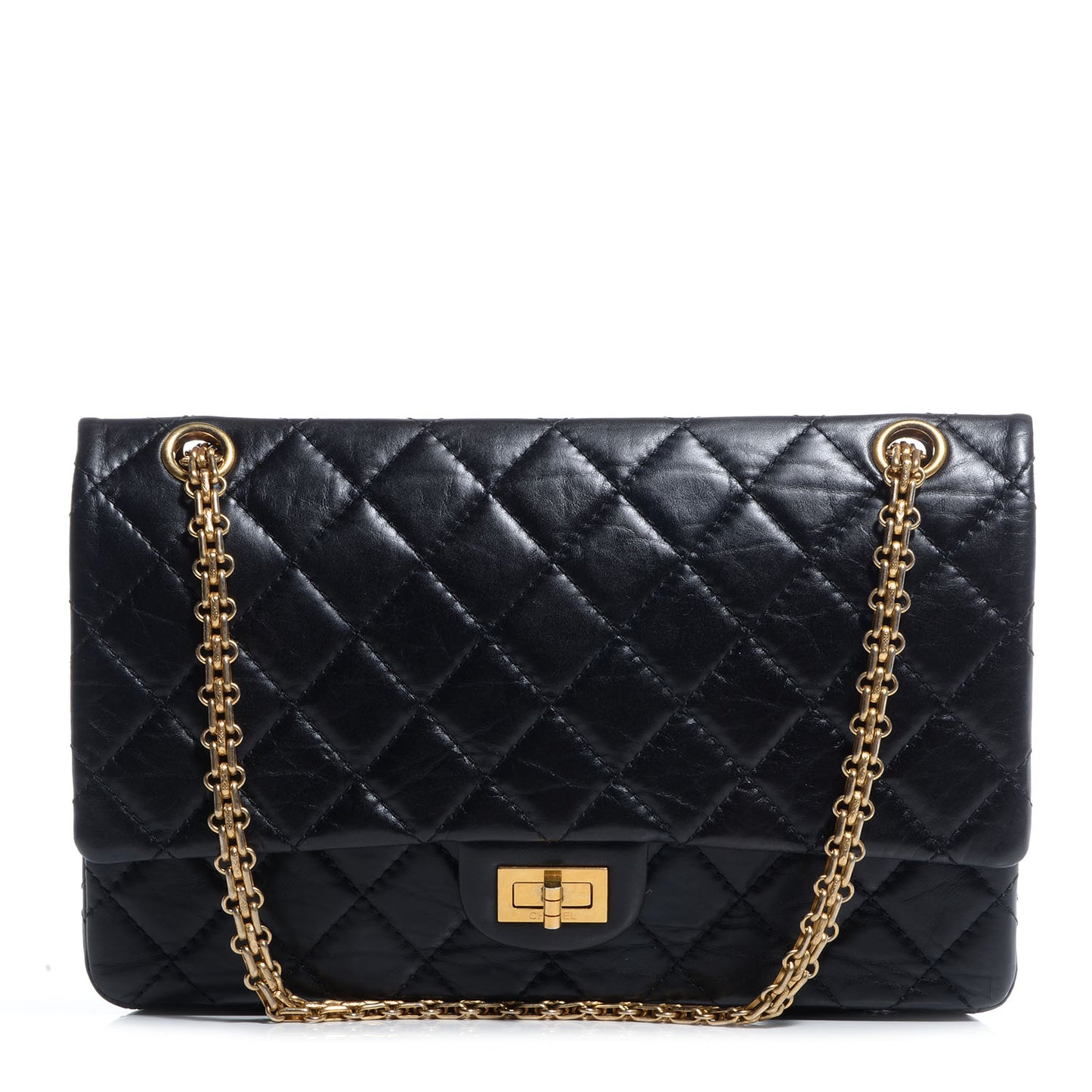 Calfskin 2.55 Reissue 226 Flap Black
