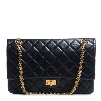 Chanel Calfskin 2.55 Reissue 226 Flap Black 1 of 9