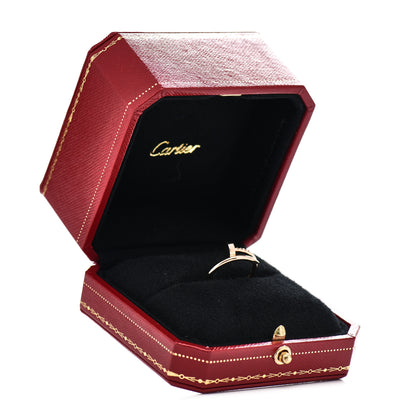 Cartier 18K Pink Gold Small Juste Un Clou Ring 49 4.75 5 of 5