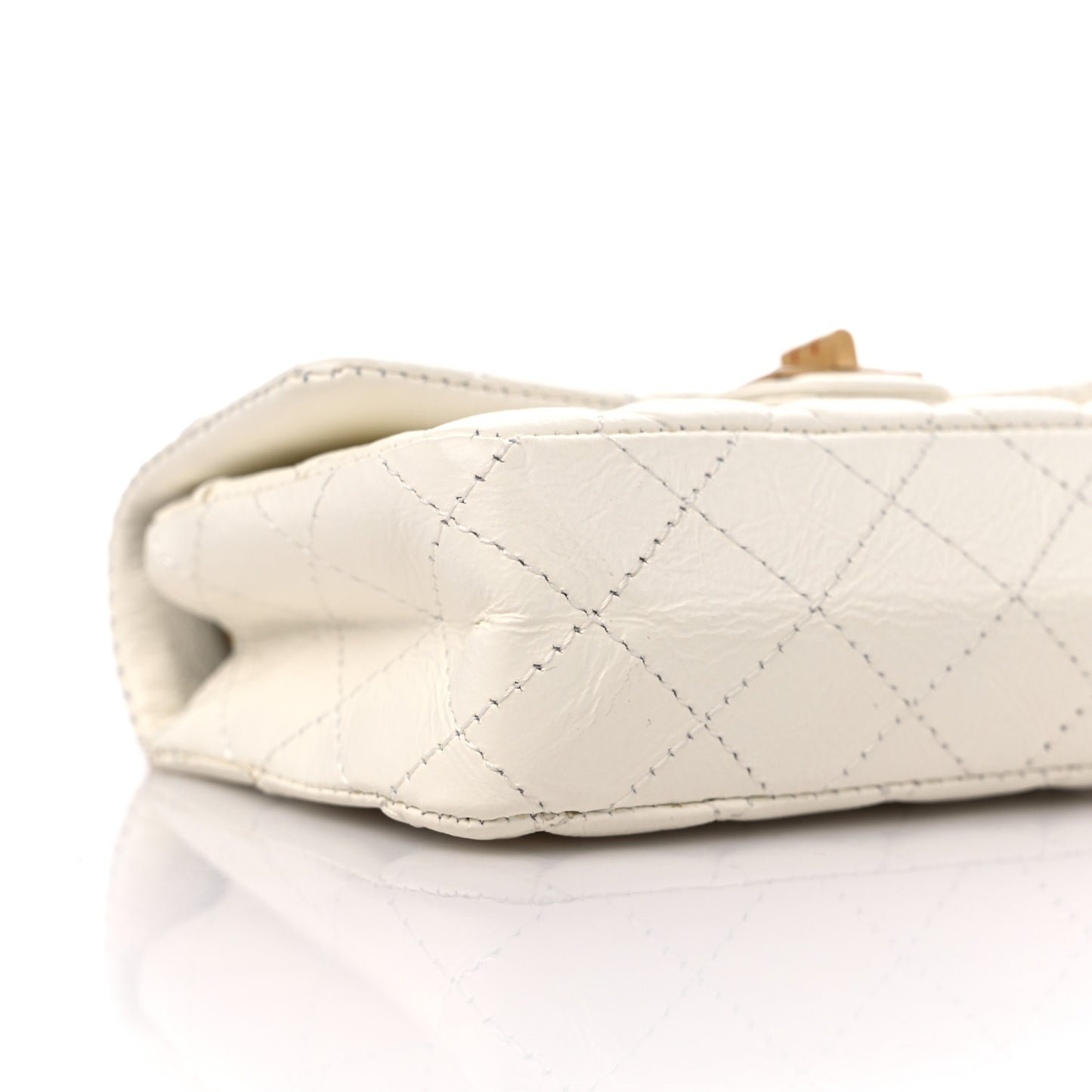 Lambskin Calfskin Tweed Success Story Set of 4 Minis Bags White