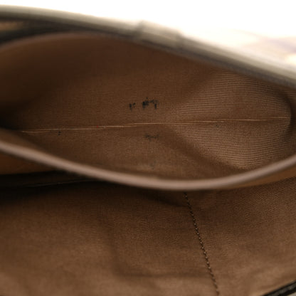 Burberry Metallic Nova Check Patent Hobo Pewter 14 of 14