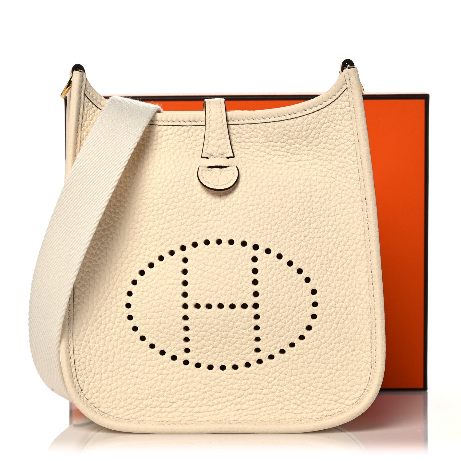 Hermes Taurillon Clemence Evelyne TPM Nata 10 of 10