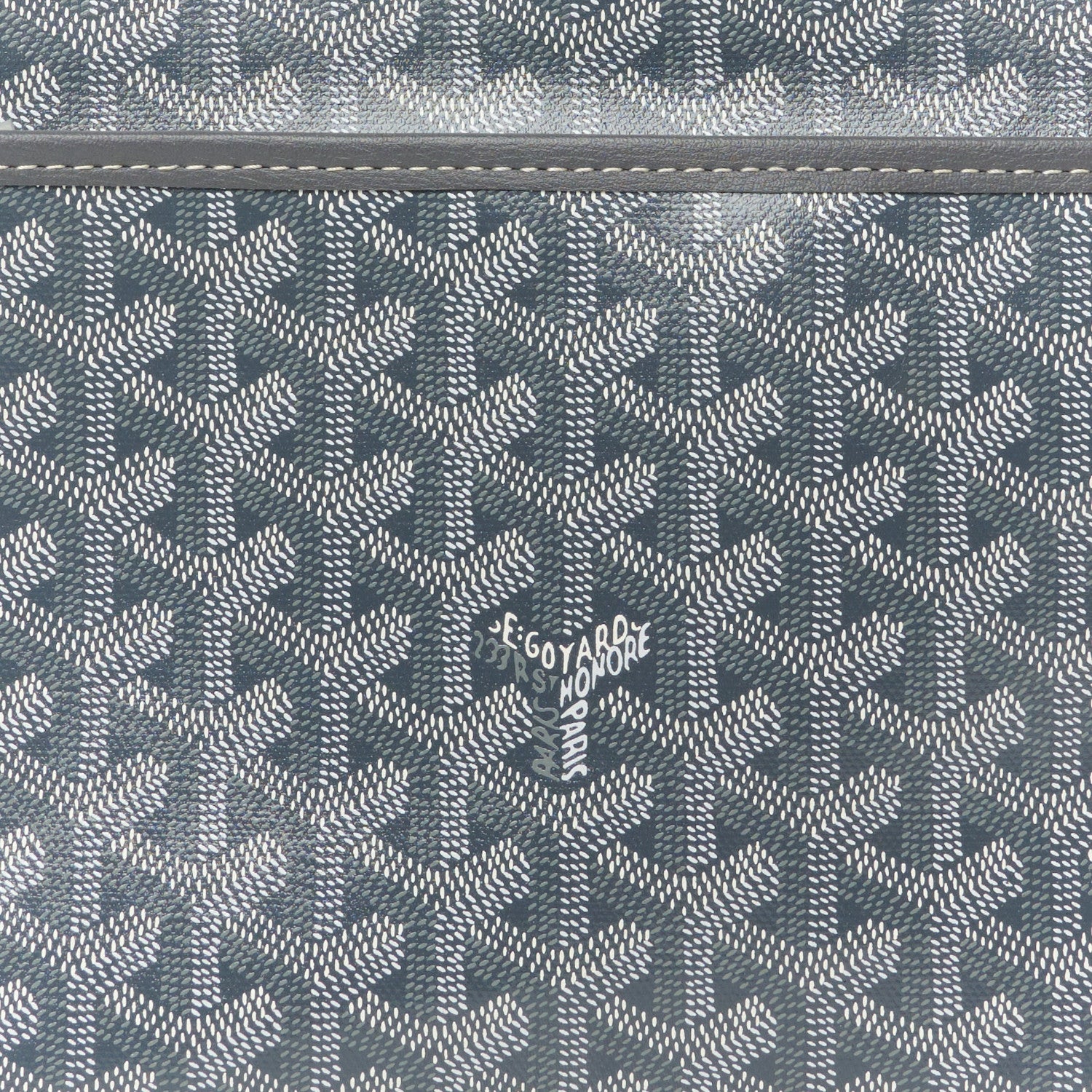 Goyard Goyardine Jouvence GM Toiletry Pouch Grey 9 of 11