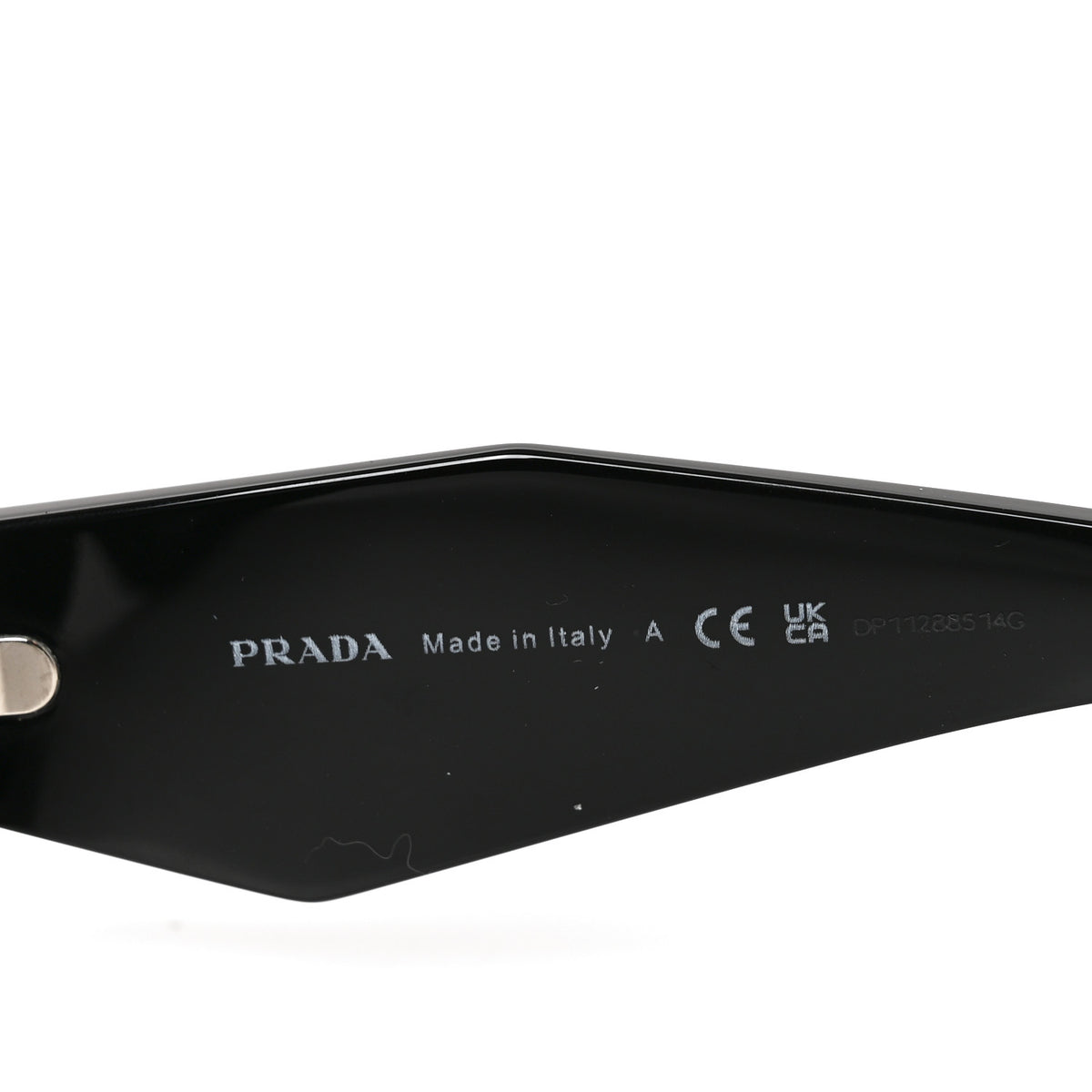 Acetate Symbole Sunglasses SPR 17W Black