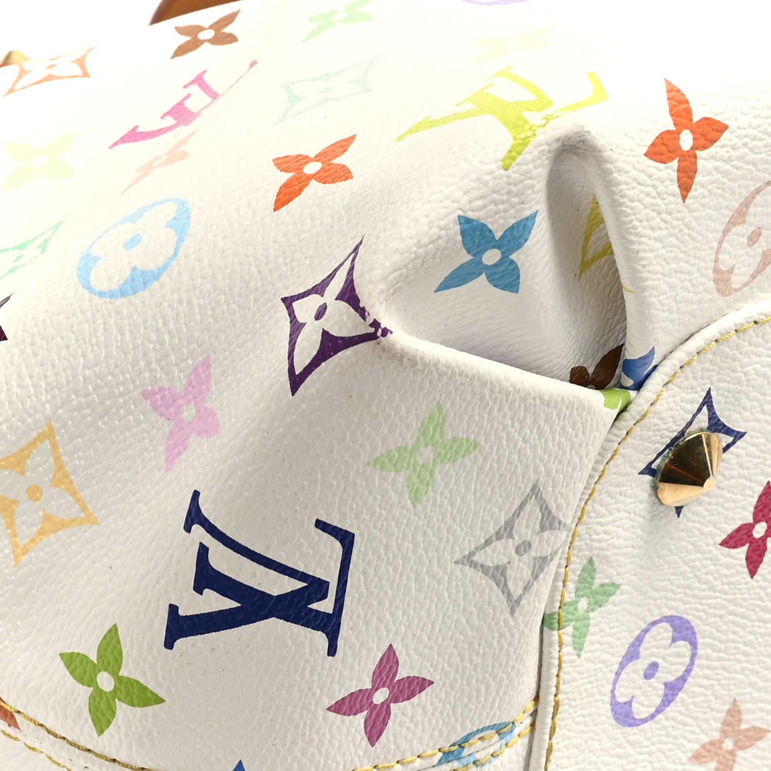 Louis Vuitton Monogram Multicolor Annie GM White 7 of 10