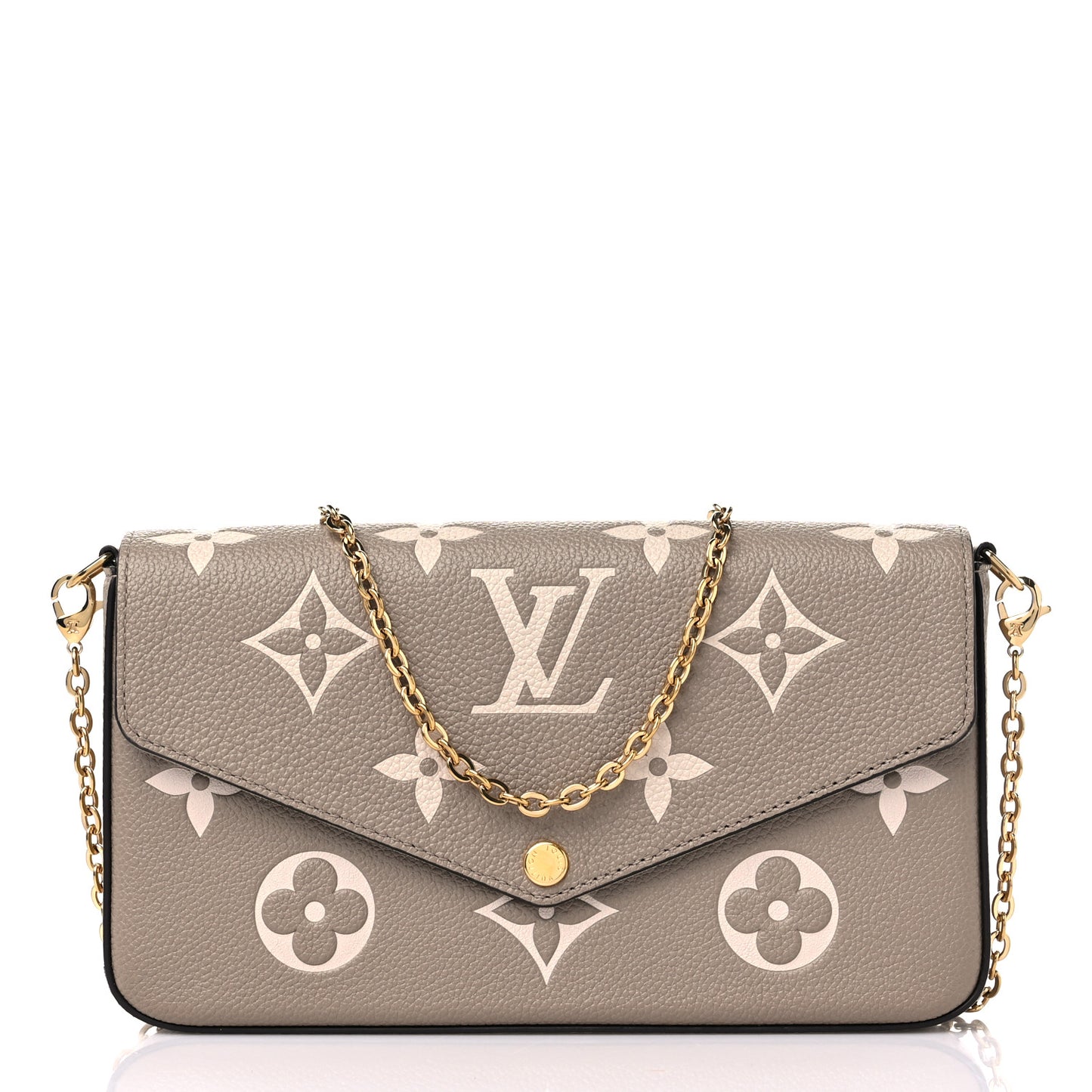 Empreinte Monogram Giant Felicie Pochette Tourterelle Creme