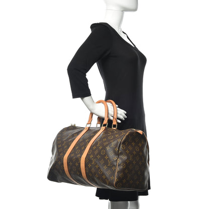 Louis Vuitton Monogram Keepall 45 2 of 15