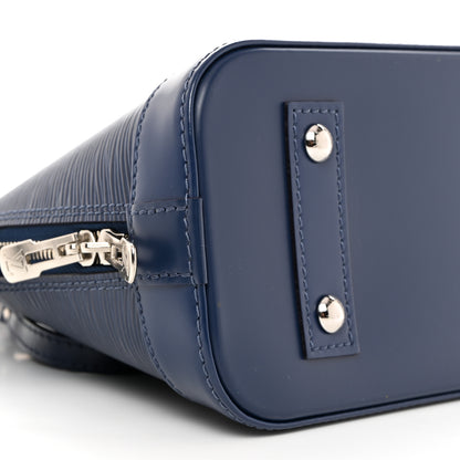 Louis Vuitton Epi Alma BB Indigo 9 of 10