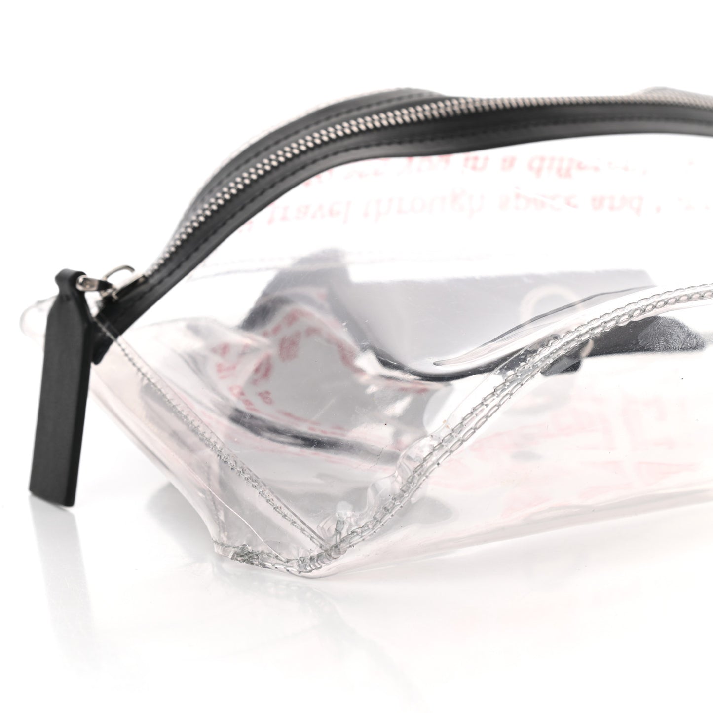 PVC VLTN Belt Bag Black
