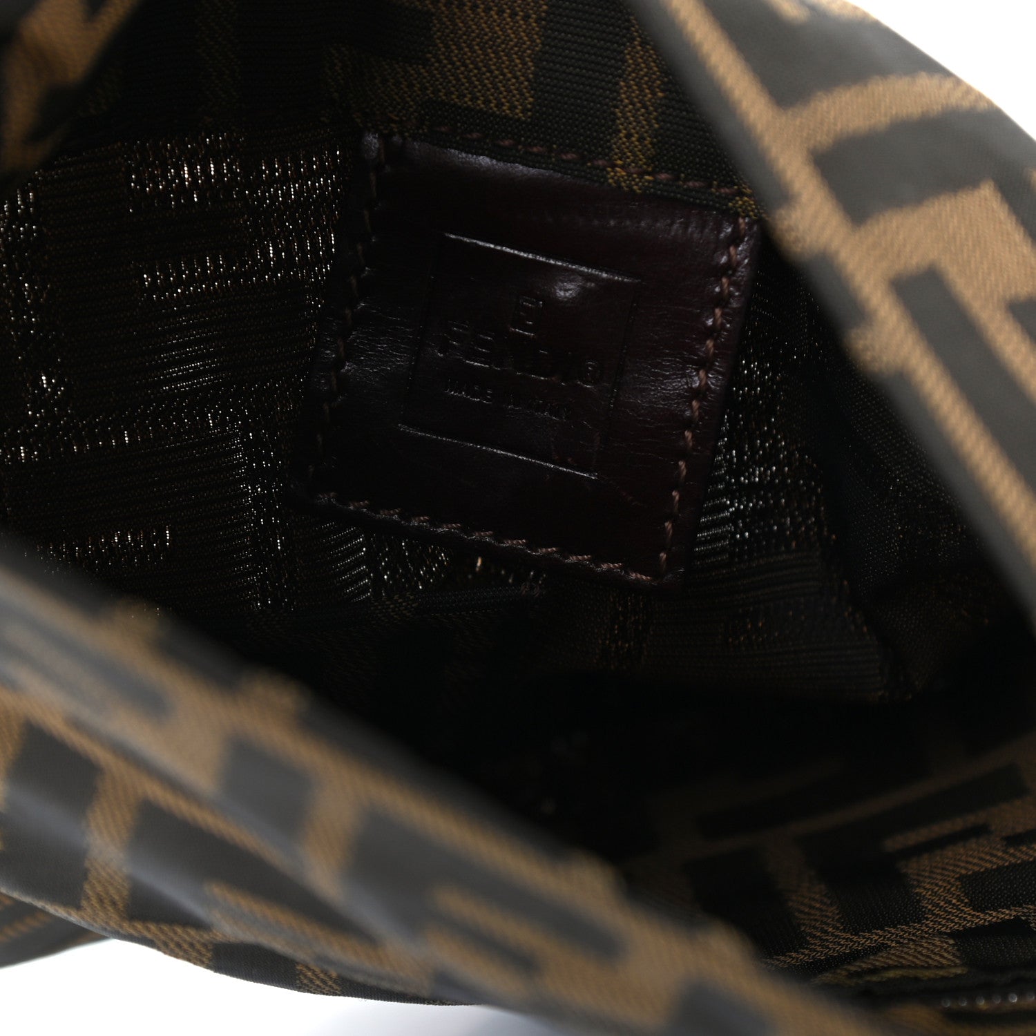 Fendi Zucca Mini Shoulder Bag Tobacco 4 of 6