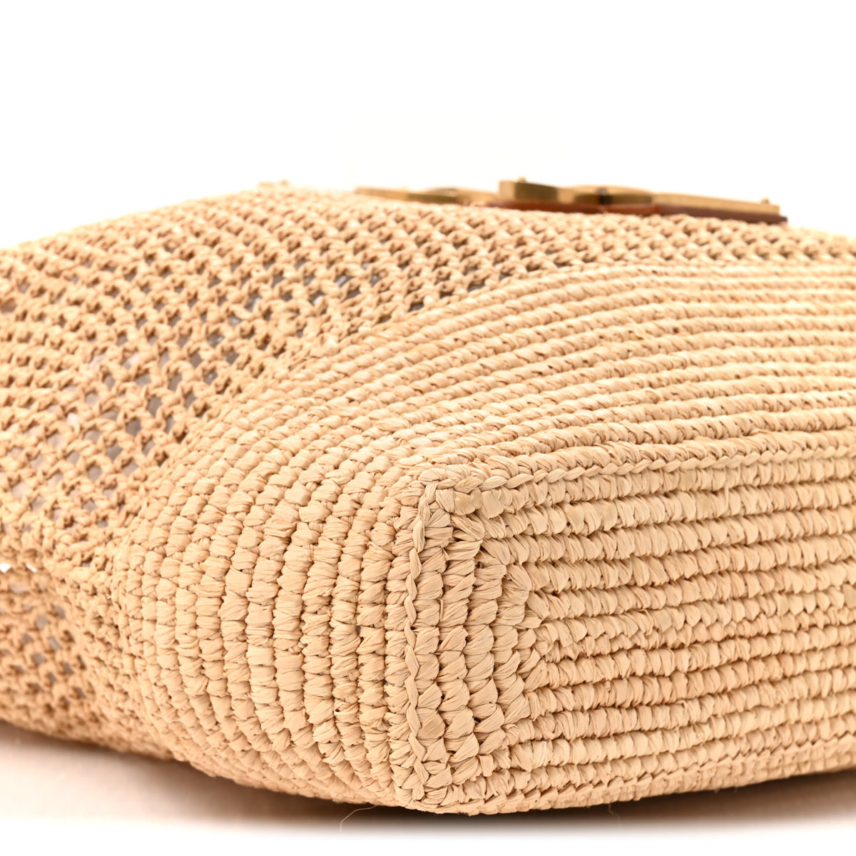 Raffia Icare Shopping Tote Natural