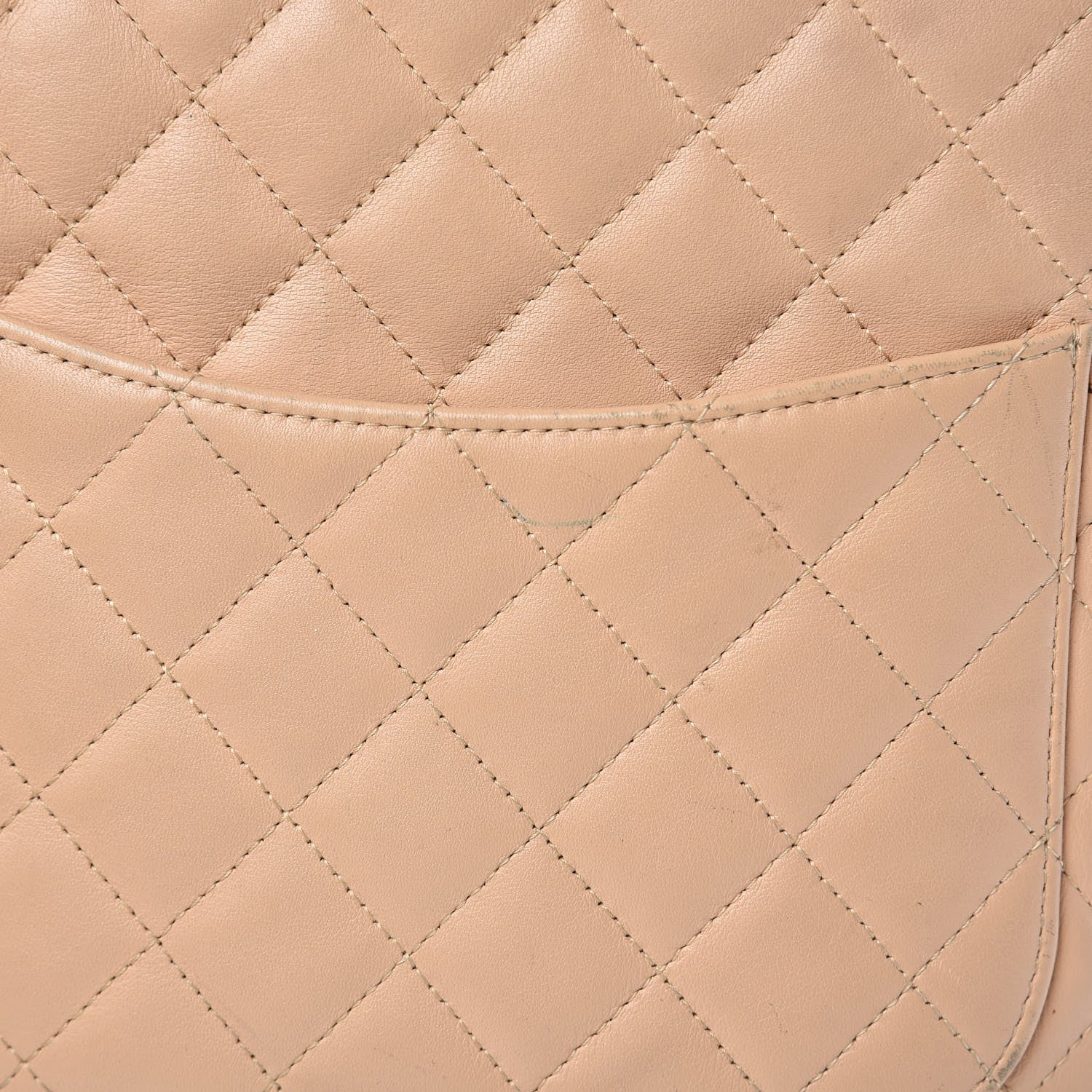 Chanel Calfskin Quilted Medium Cambon Tote Beige Black 17 of 20