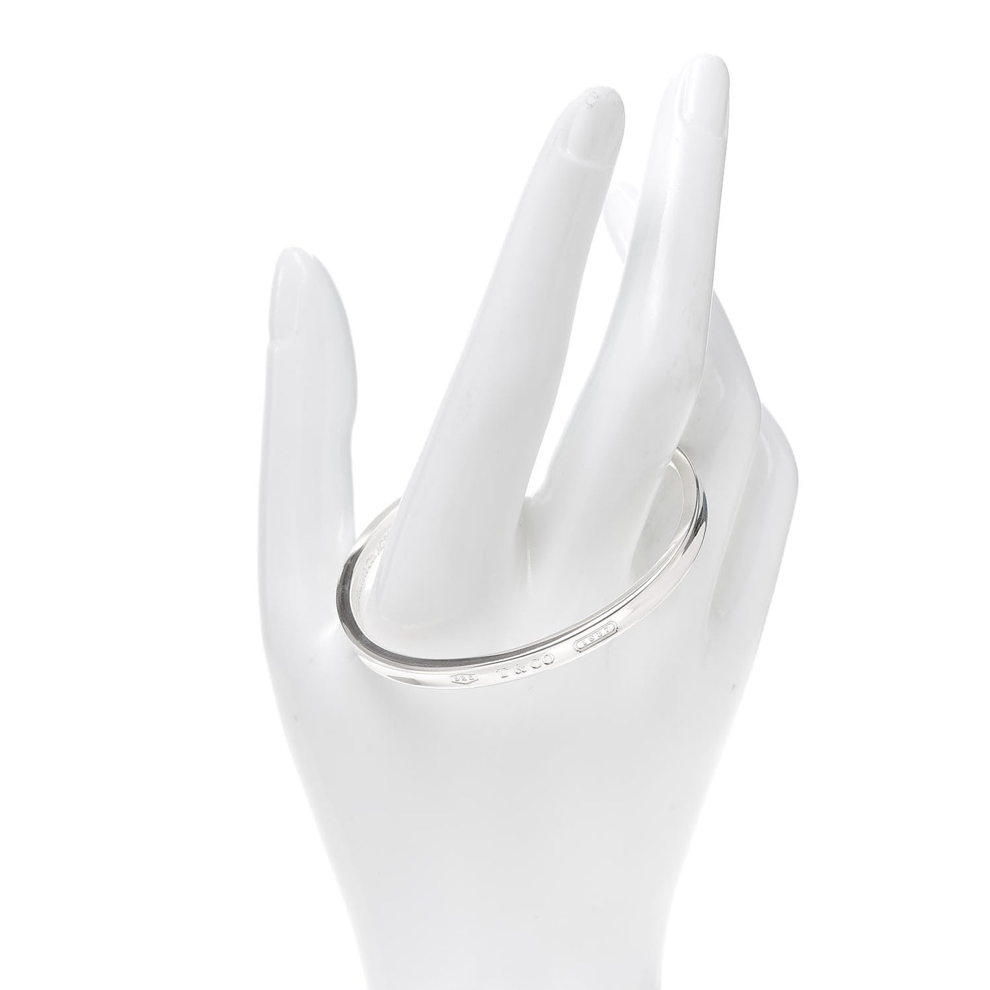 Sterling Silver Narrow 1837 Cuff Bracelet