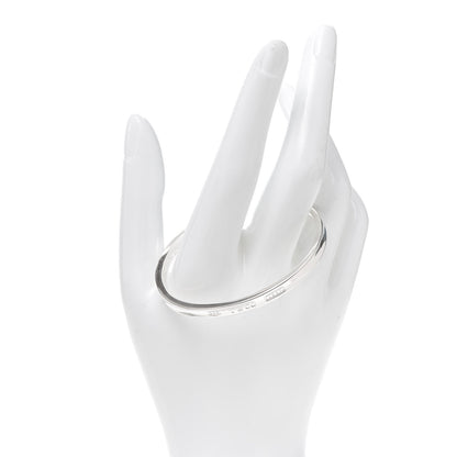 Tiffany Sterling Silver Narrow 1837 Cuff Bracelet 2 of 5