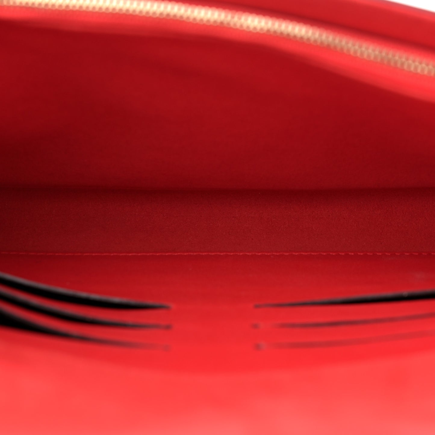 Calfskin Chain Louise MM Red