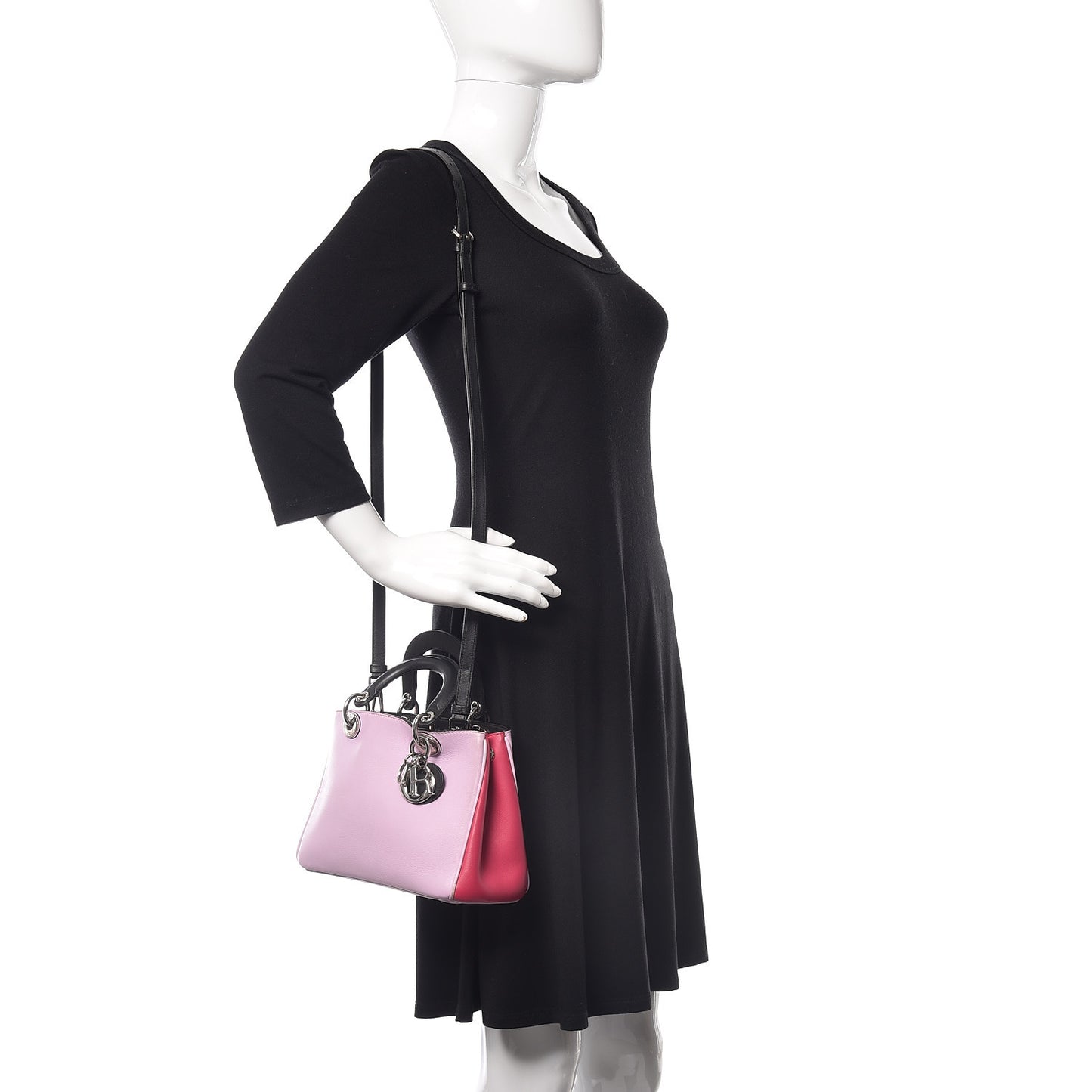 Calfskin Small Tri-color Diorissimo