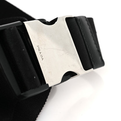 Prada Re-Nylon Saffiano Belt Bag Black 9 of 11