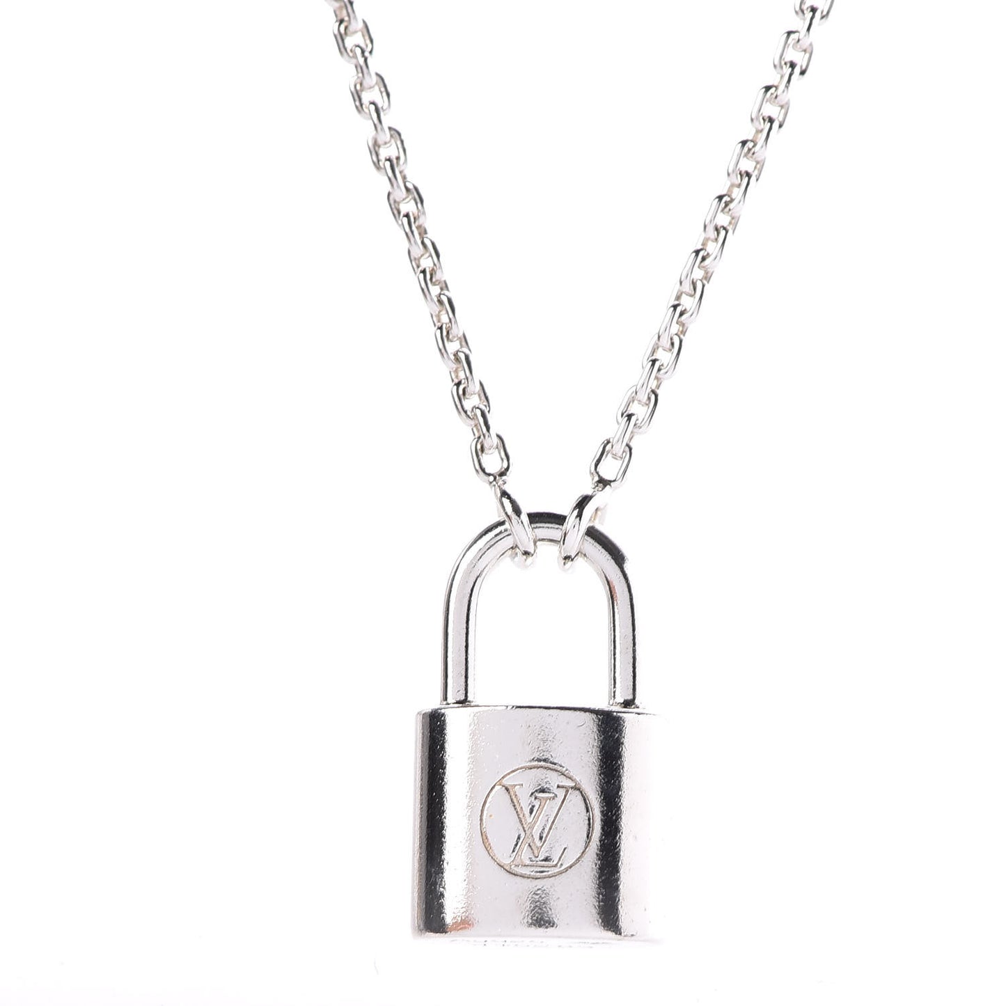 Sterling Silver Lockit Necklace