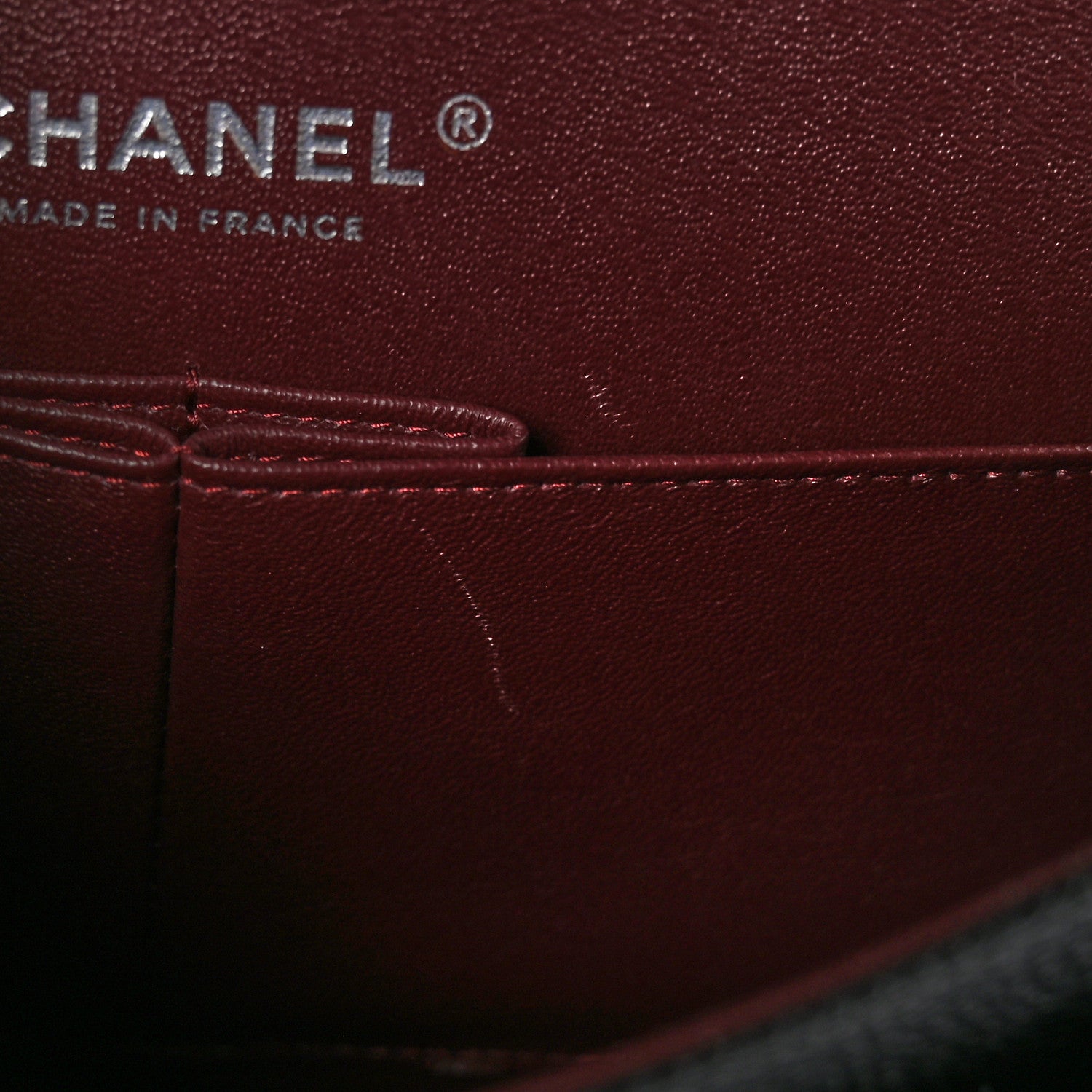 Chanel Caviar Quilted Medium Double Flap Black 11 of 12