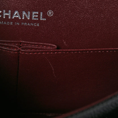 Chanel Caviar Quilted Medium Double Flap Black 11 of 12