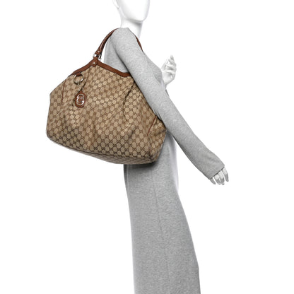Gucci Monogram Large Sukey Tote Brown 2 of 11