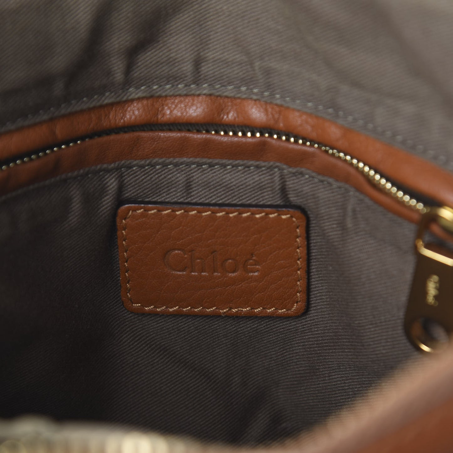 Calfskin Medium Marcie Satchel Tan