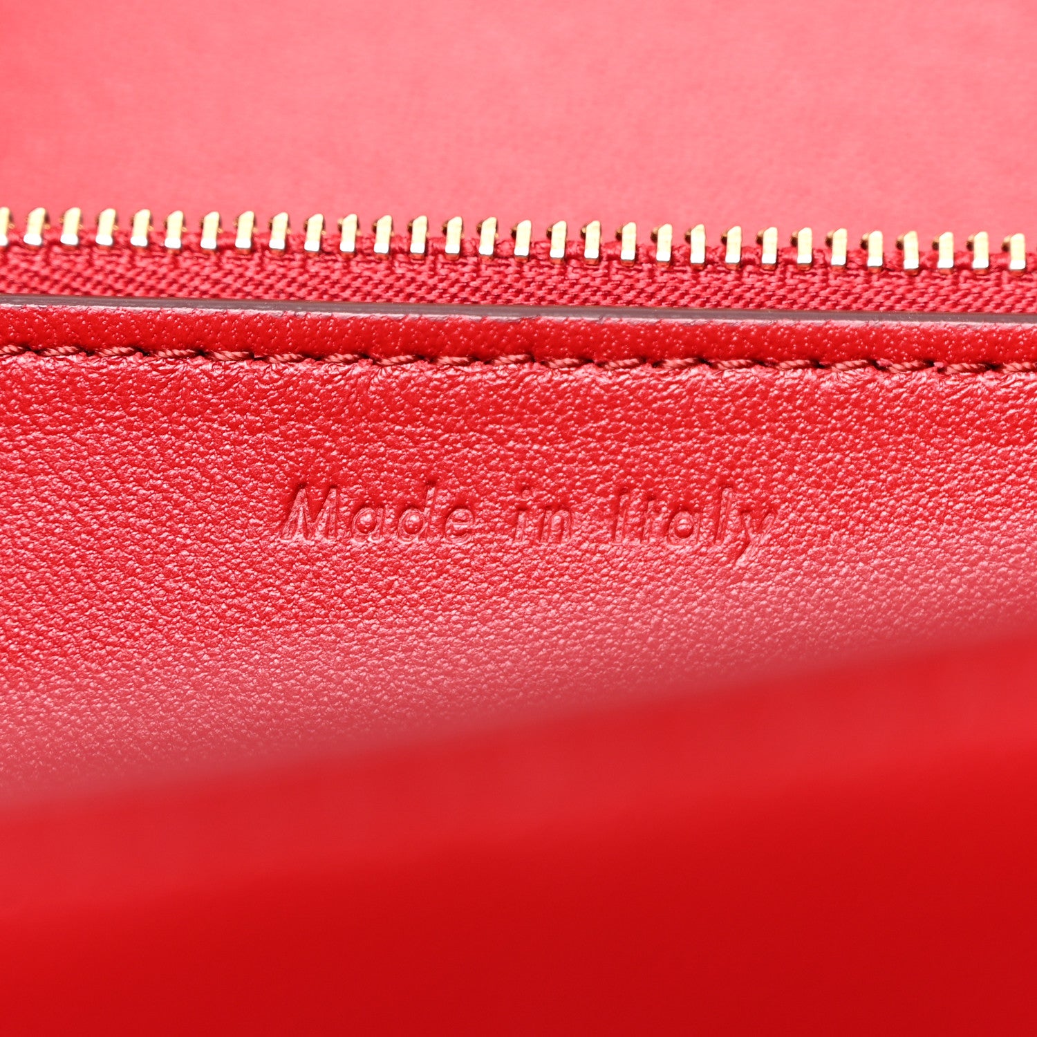 Celine Box Calfskin Medium Classic Box Flap Bag Red 7 of 10