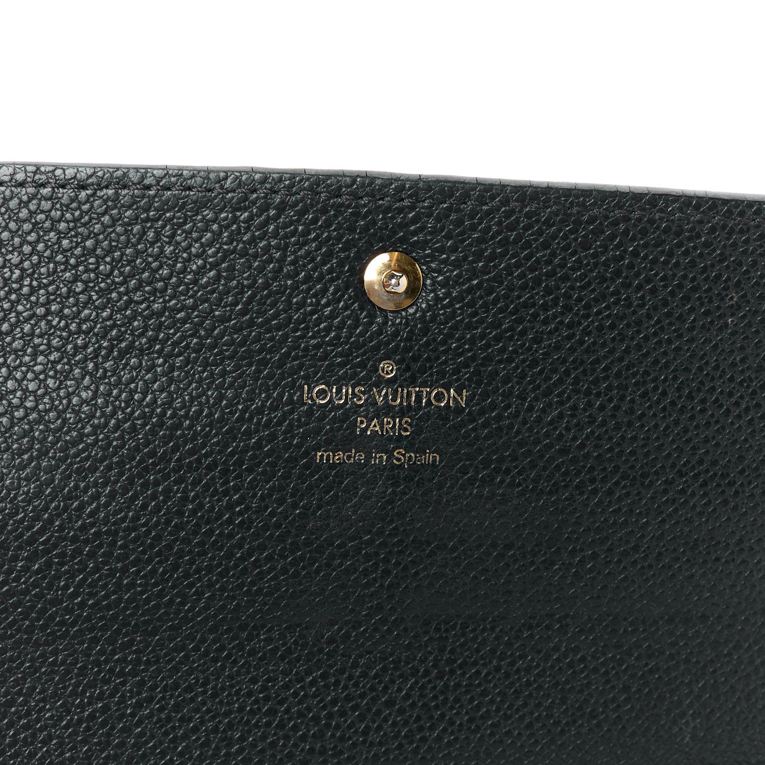 Louis Vuitton Empreinte Virtuose Wallet Black 6 of 10