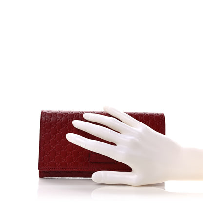 Gucci Soft Microguccissima Continental Wallet Red 2 of 7