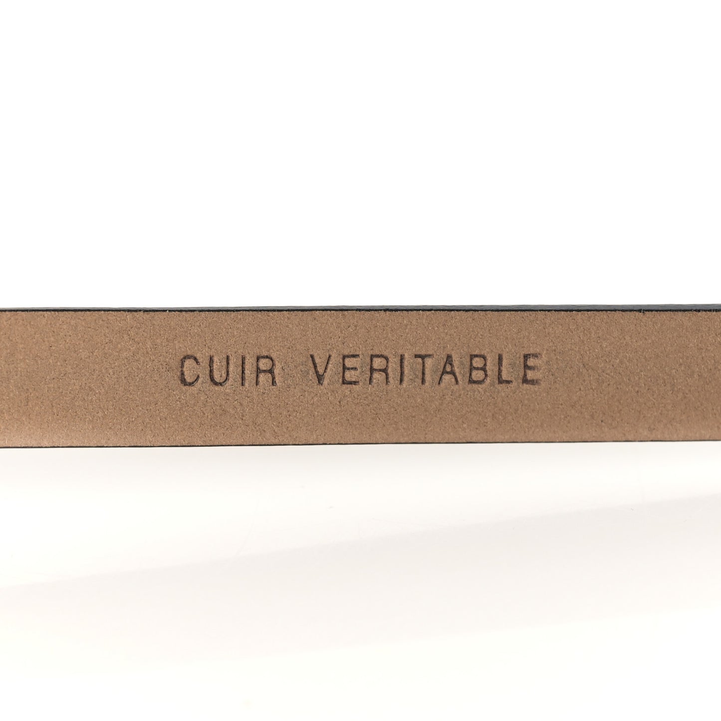 Calfskin Crystal CC Skinny Belt 85 34 Black