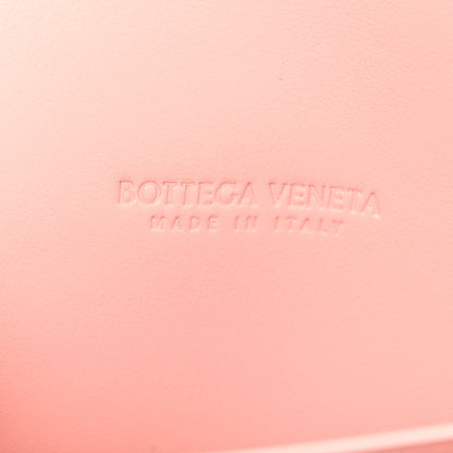 Bottega Veneta Nappa Intrecciato Long Andiamo Top Handle Clutch Rose 6 of 10