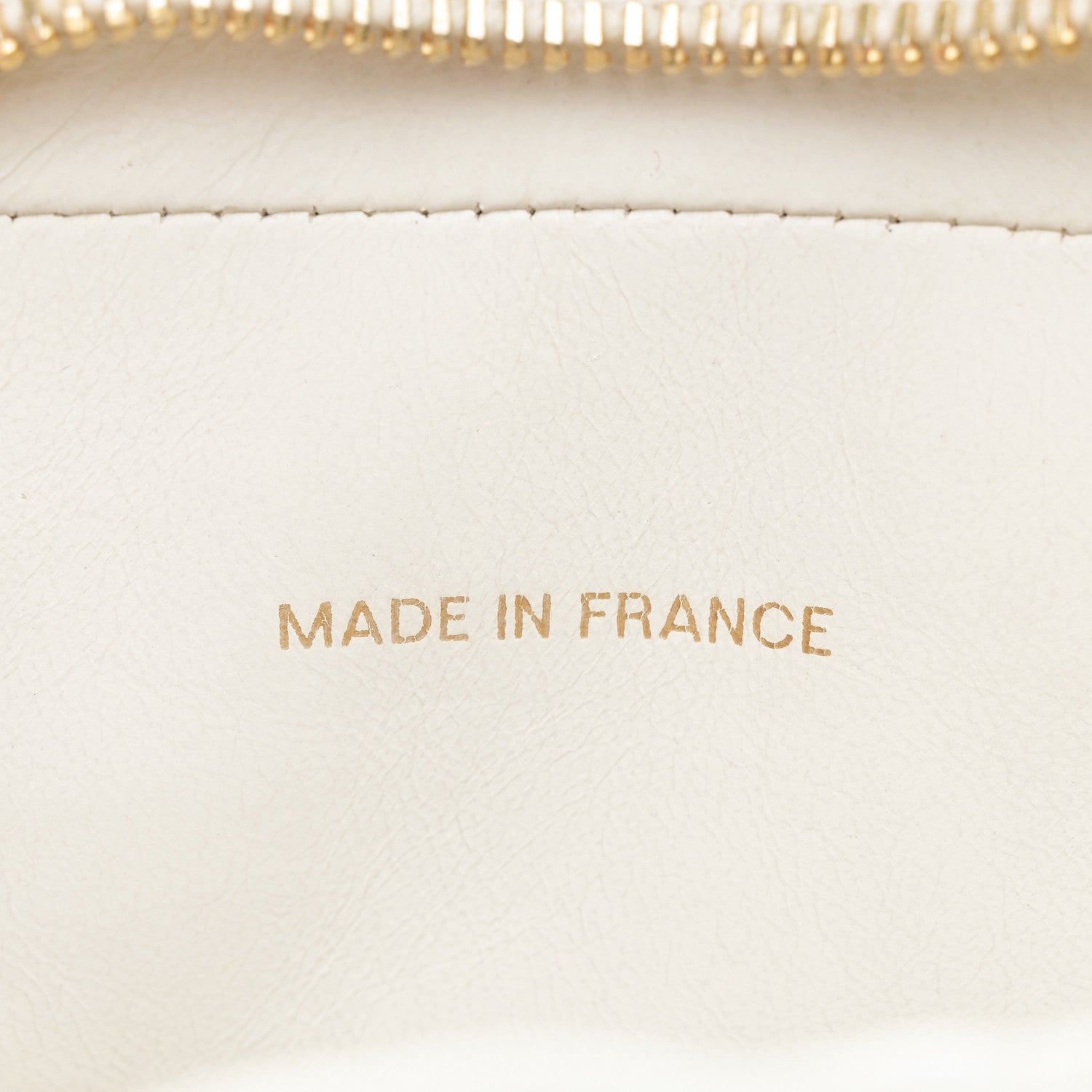 Chanel Caviar Quilted Camera Case White 6 of 12